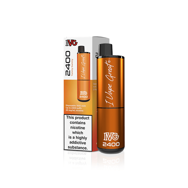 20mg IVG 2400 Disposable Vapes 2400 PuffsVaping ProductsIVGVaperr Shop