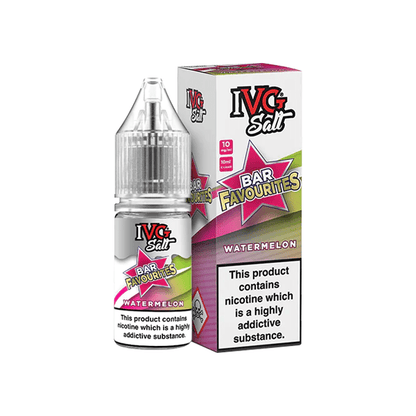 20mg IVG Bar Favourites 10ml Nic Salts (50VG/50PG)Vaping ProductsIVGVaperr Shop