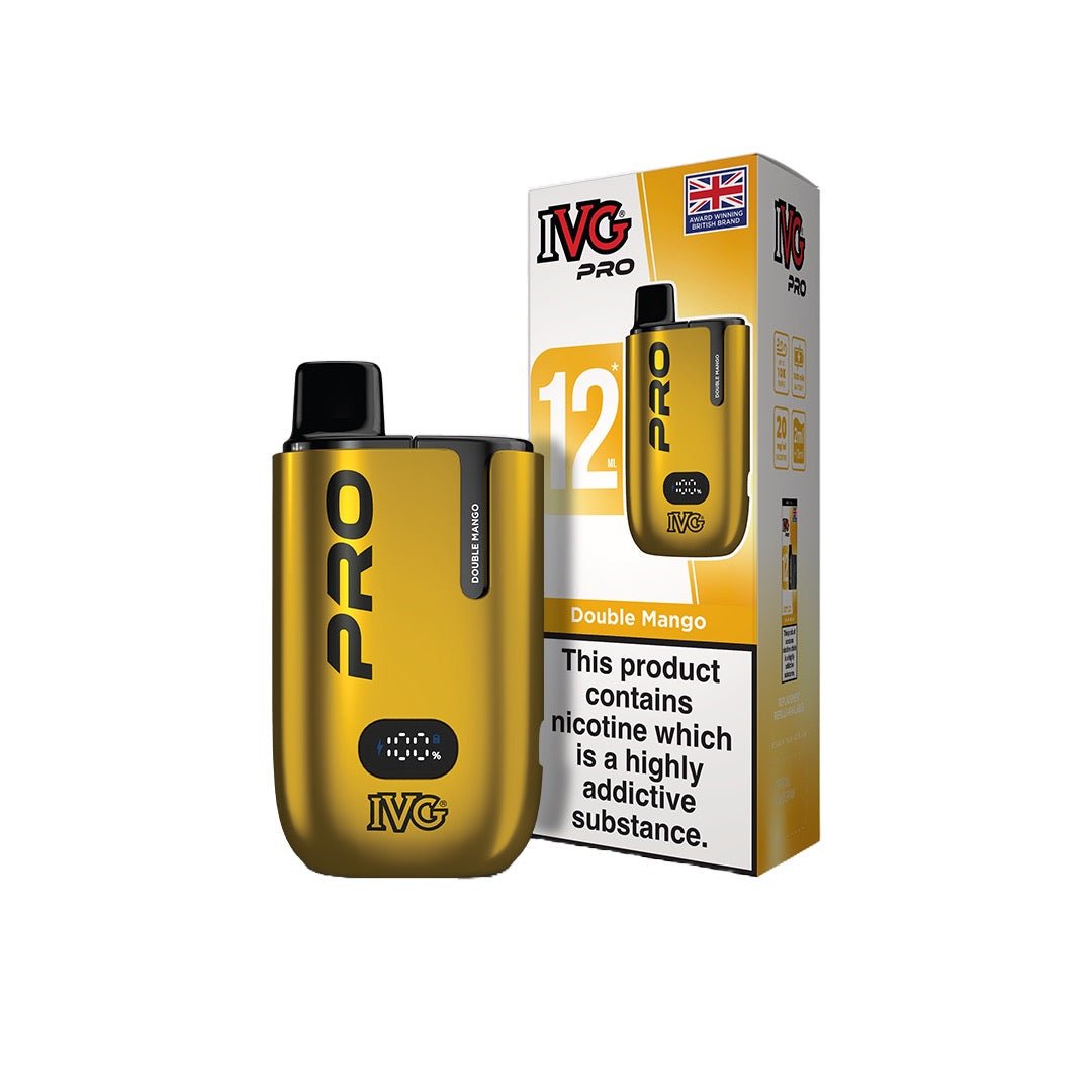 20mg IVG Pro 12 Prefilled Pod Vape Kit 10000 PuffsVaping ProductsIVGVaperr Shop