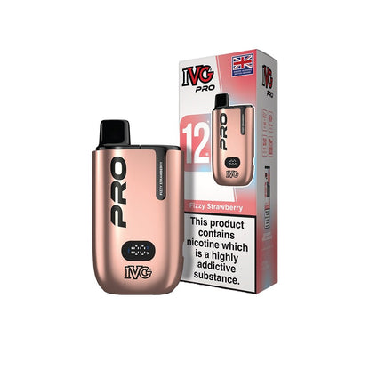 20mg IVG Pro 12 Prefilled Pod Vape Kit 10000 PuffsVaping ProductsIVGVaperr Shop