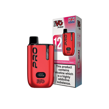 20mg IVG Pro 12 Prefilled Pod Vape Kit 10000 PuffsVaping ProductsIVGVaperr Shop