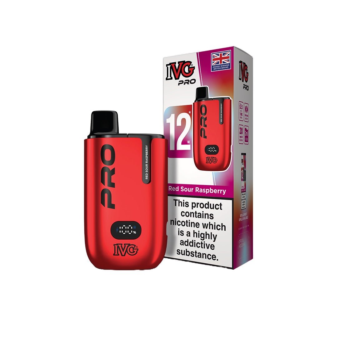 20mg IVG Pro 12 Prefilled Pod Vape Kit 10000 PuffsVaping ProductsIVGVaperr Shop
