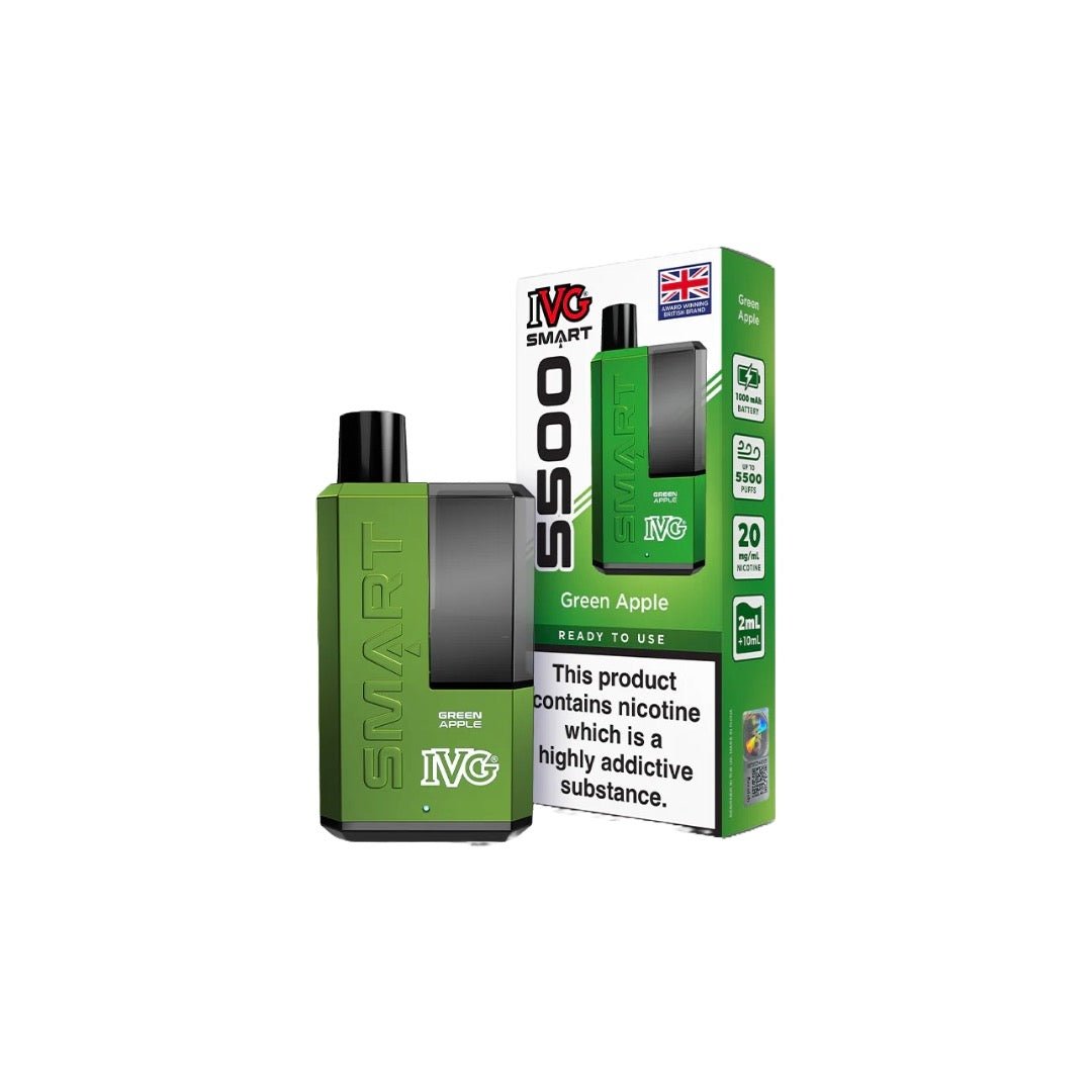 20mg IVG Smart 5500 Disposable Rechargeable Vape Kit 5500 PuffsVaping ProductsIVGVaperr Shop