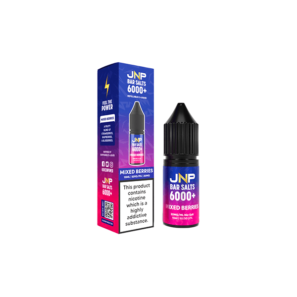 20mg JNP 6000+ Bar Salts 10ml (50VG/50PG)Vaping ProductsJuice N' PowerVaperr Shop