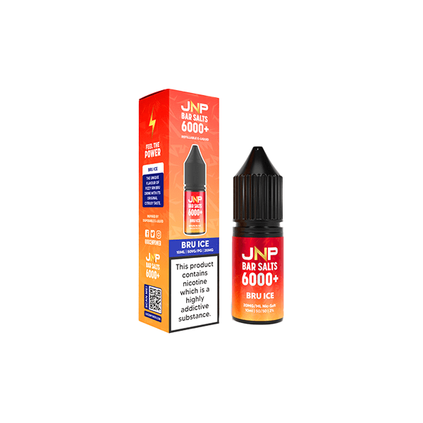 20mg JNP 6000+ Bar Salts 10ml (50VG/50PG)Vaping ProductsJuice N' PowerVaperr Shop