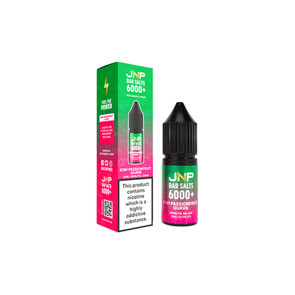 20mg JNP 6000+ Bar Salts 10ml (50VG/50PG)Vaping ProductsJuice N' PowerVaperr Shop