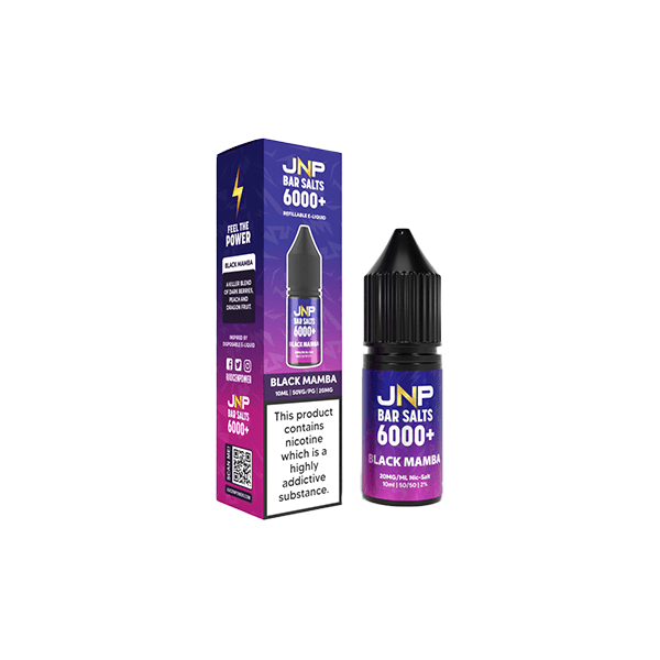 20mg JNP 6000+ Bar Salts 10ml (50VG/50PG)Vaping ProductsJuice N' PowerVaperr Shop