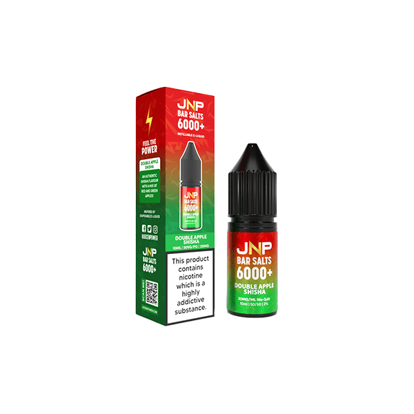 20mg JNP 6000+ Bar Salts 10ml (50VG/50PG)Vaping ProductsJuice N' PowerVaperr Shop