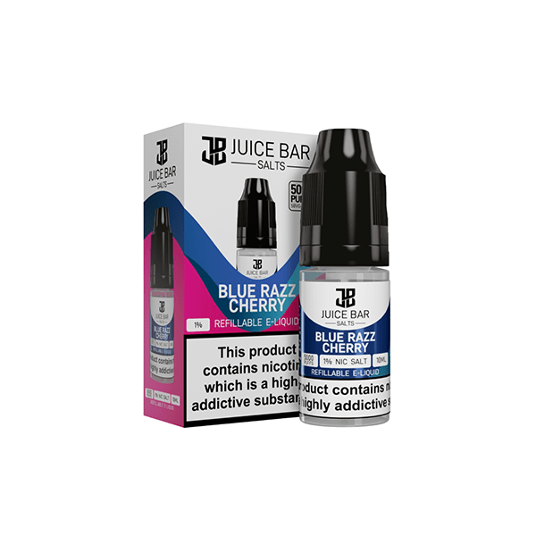 20mg Juice Bar Salts 10ml Nic Salts - Pack Of 5 (50VG/50PG)Vaping ProductsJuice BarVaperrShop