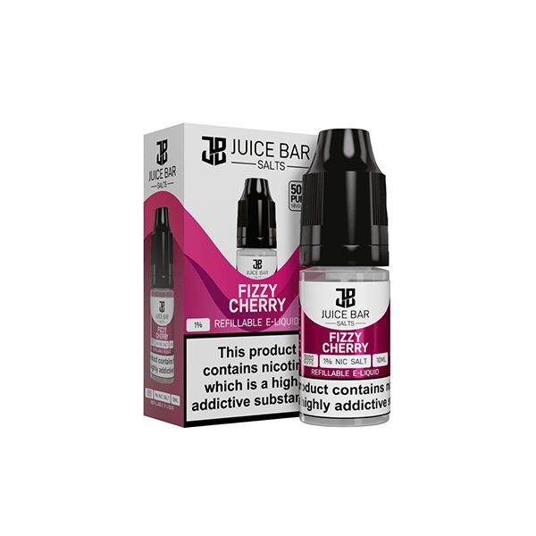 20mg Juice Bar Salts 10ml Nic Salts - Pack Of 5 (50VG/50PG)Vaping ProductsJuice BarVaperrShop