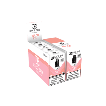 20mg Juice Bar Salts 10ml Nic Salts - Pack Of 5 (50VG/50PG)Vaping ProductsJuice BarVaperrShop