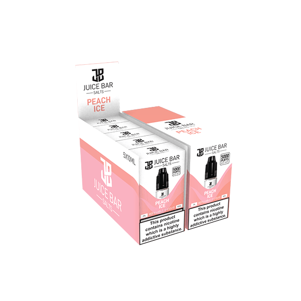20mg Juice Bar Salts 10ml Nic Salts - Pack Of 5 (50VG/50PG)Vaping ProductsJuice BarVaperrShop