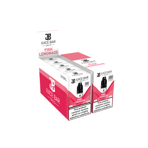 20mg Juice Bar Salts 10ml Nic Salts - Pack Of 5 (50VG/50PG)Vaping ProductsJuice BarVaperrShop