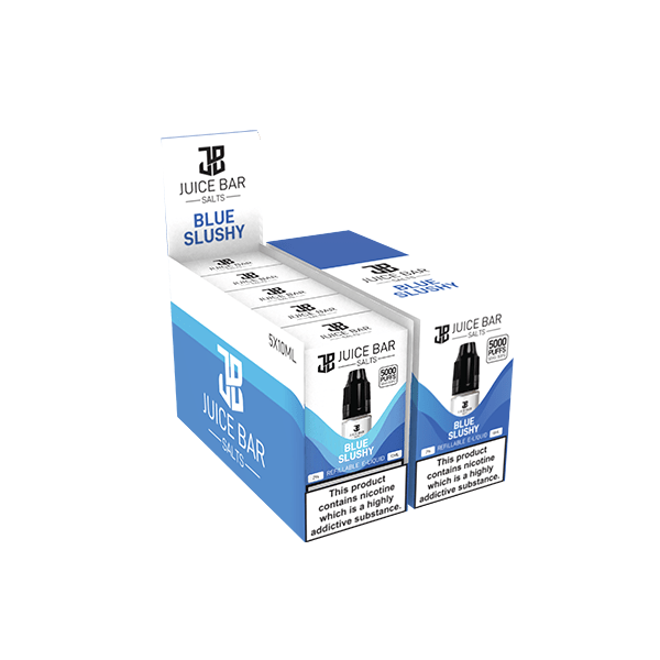 20mg Juice Bar Salts 10ml Nic Salts - Pack Of 5 (50VG/50PG)Vaping ProductsJuice BarVaperrShop