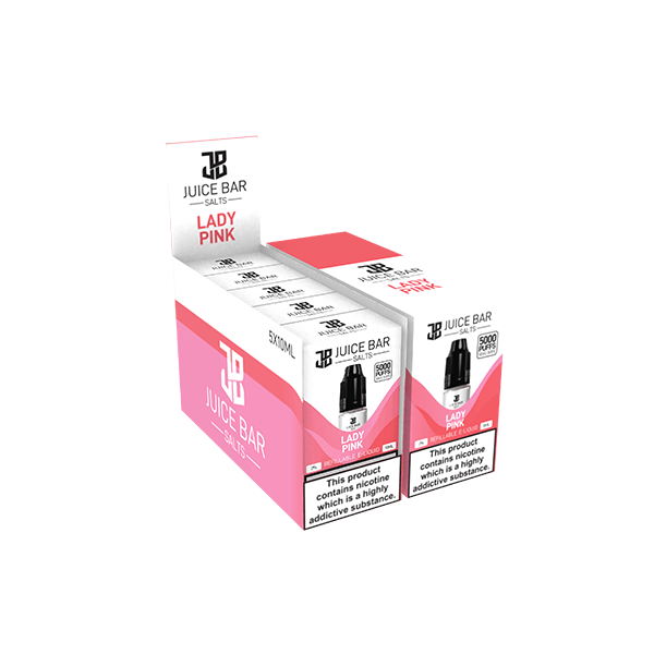 20mg Juice Bar Salts 10ml Nic Salts - Pack Of 5 (50VG/50PG)Vaping ProductsJuice BarVaperrShop
