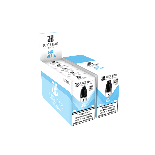 20mg Juice Bar Salts 10ml Nic Salts - Pack Of 5 (50VG/50PG)Vaping ProductsJuice BarVaperrShop
