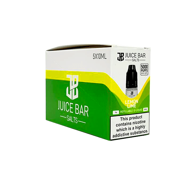 20mg Juice Bar Salts 10ml Nic Salts - Pack Of 5 (50VG/50PG)Vaping ProductsJuice BarVaperrShop