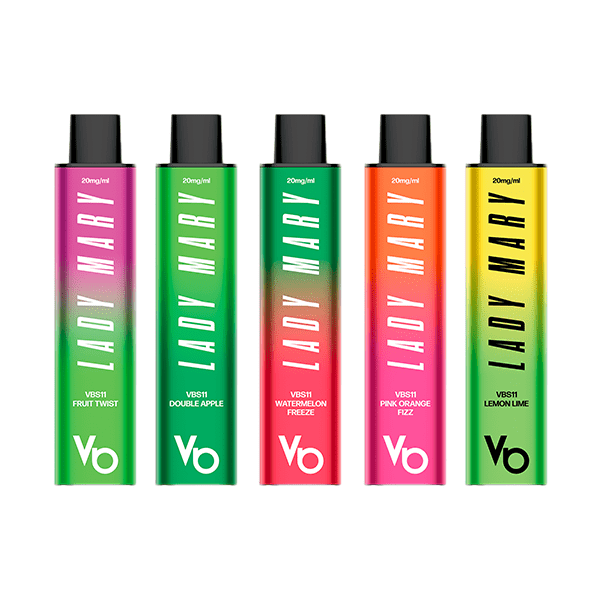 20mg Lady Mary VBS11 Disposable Vape 600 PuffsVaping ProductsVapes BarsVaperr Shop