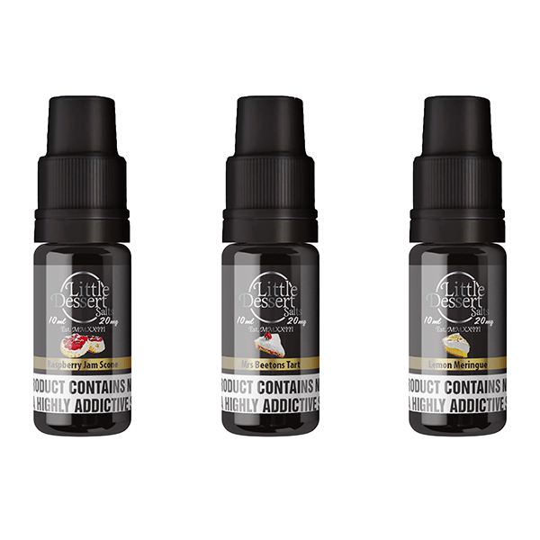 20mg Little Dessert Salts 10ml Nic Salts (50VG/50PG)Vaping ProductsLittle Dessert SaltsVaperr Shop