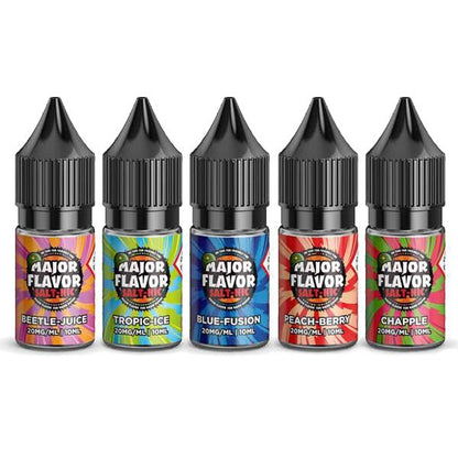 20mg Major Flavor Nic Salts 10ml (60VG/40PG)Vaping ProductsMajor FlavorVaperr Shop