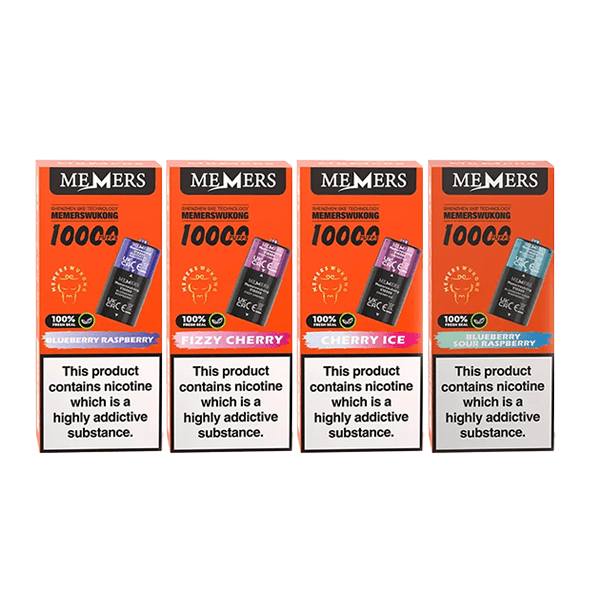20mg Memers Wukong V10000 Prefilled Pods 10000 PuffsVaping ProductsMemersVaperrShop