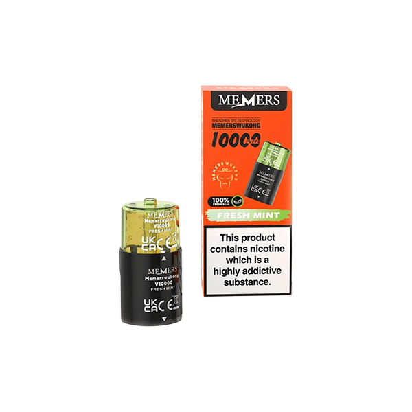 20mg Memers Wukong V10000 Prefilled Pods 10000 PuffsVaping ProductsMemersVaperrShop