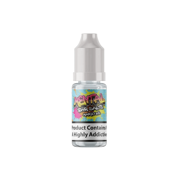 20mg Mental Bar Salts By Signature Vapours 10ml Nic Salt (50VG/50PG)Vaping ProductsSignature VapoursVaperr Shop