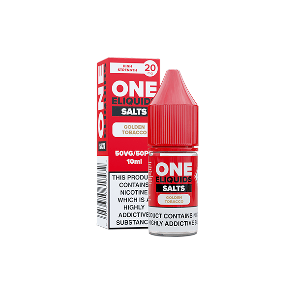 20mg One E - Liquids Flavoured Nic Salts 10ml (50VG/50PG)Vaping ProductsOne EliquidsVaperr Shop