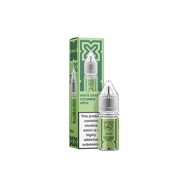 20mg Pod Salt Nexus 10ml Nic Salt (50VG/50PG)Vaping ProductsPod SaltVaperr Shop