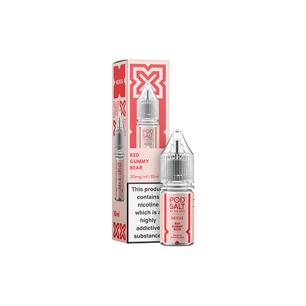 20mg Pod Salt Nexus 10ml Nic Salt (50VG/50PG)Vaping ProductsPod SaltVaperr Shop