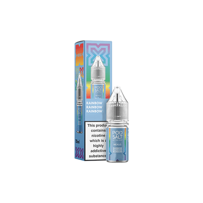 20mg Pod Salt Nexus 10ml Nic Salt (50VG/50PG)Vaping ProductsPod SaltVaperr Shop