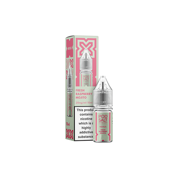 20mg Pod Salt Nexus 10ml Nic Salt (50VG/50PG)Vaping ProductsPod SaltVaperr Shop