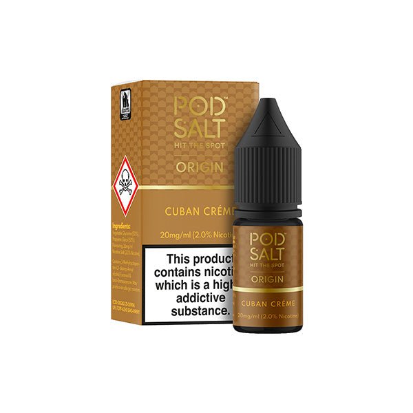 20mg Pod Salt Origins 10ml Nic Salt (50VG/50PG)Vaping ProductsPod SaltVaperr Shop