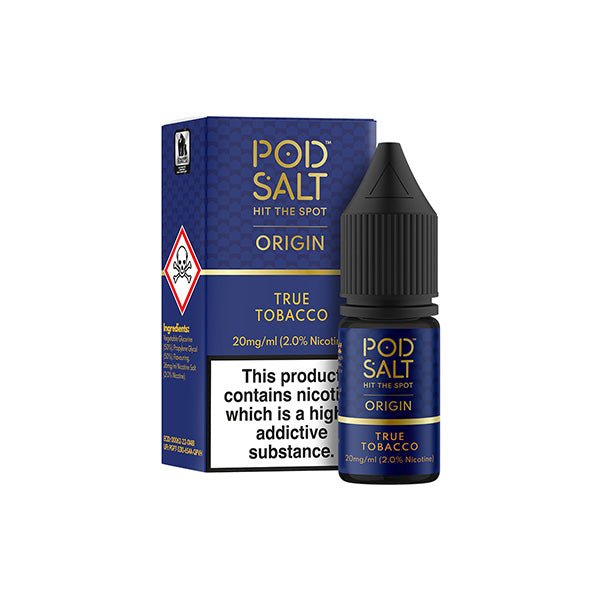 20mg Pod Salt Origins 10ml Nic Salt (50VG/50PG)Vaping ProductsPod SaltVaperr Shop