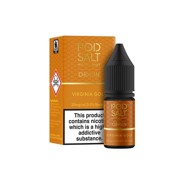 20mg Pod Salt Origins 10ml Nic Salt (50VG/50PG)Vaping ProductsPod SaltVaperr Shop