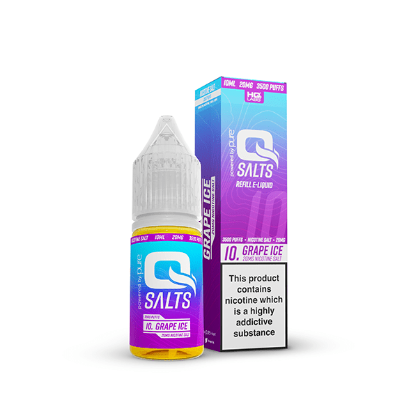 20mg Q Salts Nic Salts 10ml (50VG/50PG)Vaping ProductsQ SaltsVaperr Shop