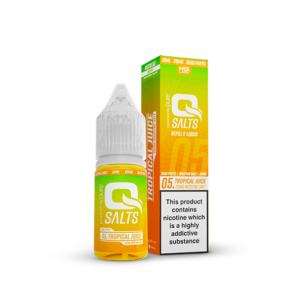 20mg Q Salts Nic Salts 10ml (50VG/50PG)Vaping ProductsQ SaltsVaperr Shop