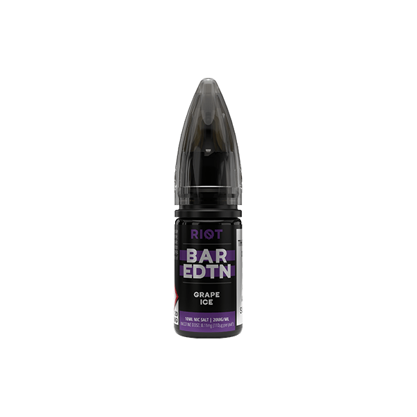 20mg Riot Squad BAR EDTN 10ml Nic Salts (50VG/50PG)Vaping ProductsRiot SquadVaperr Shop