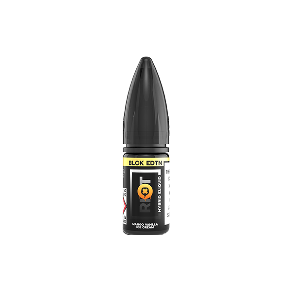20mg Riot Squad Black Edition V2 Nic Salts 10ml (50VG/50PG)Vaping ProductsRiot SquadVaperr Shop