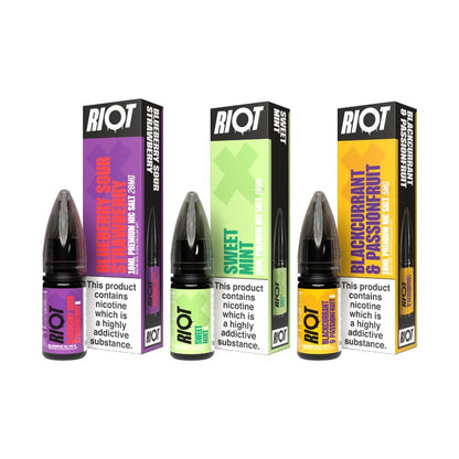 20mg RIOT X 10ml Nic Salts by Riot Squad (50VG/50PG)Vaping ProductsRiot SquadVaperrShop