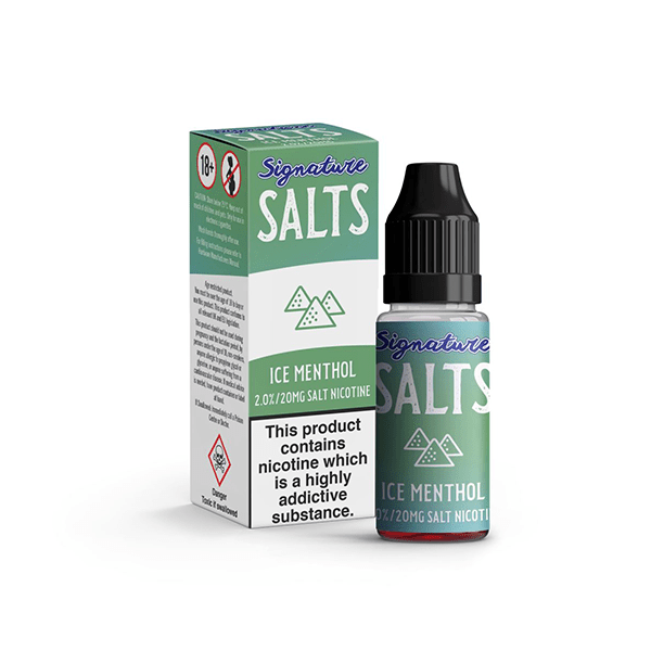 20mg Signature Salts By Signature Vapours 10ml Nic Salt (50VG/50PG)Vaping ProductsSignature VapoursVaperr Shop
