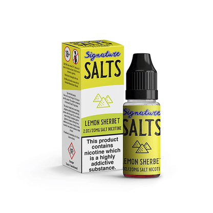 20mg Signature Salts By Signature Vapours 10ml Nic Salt (50VG/50PG)Vaping ProductsSignature VapoursVaperr Shop