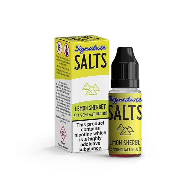 20mg Signature Salts By Signature Vapours 10ml Nic Salt (50VG/50PG)Vaping ProductsSignature VapoursVaperr Shop