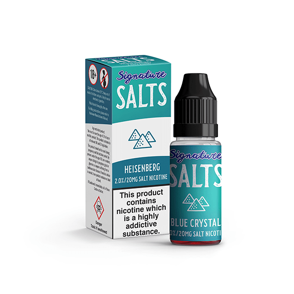 20mg Signature Salts By Signature Vapours 10ml Nic Salt (50VG/50PG)Vaping ProductsSignature VapoursVaperr Shop
