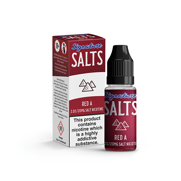20mg Signature Salts By Signature Vapours 10ml Nic Salt (50VG/50PG)Vaping ProductsSignature VapoursVaperr Shop