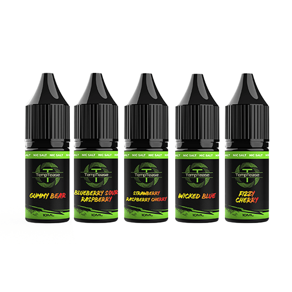 20mg TempTease 10ml Nic Salts (50VG/50PG)Vaping ProductsTemp TeaseVaperr Shop