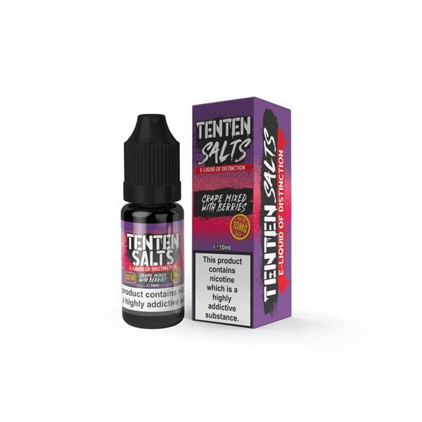 20mg TenTen 10ml Nic Salts (50VG/50PG)Vaping ProductsTenTenVaperr Shop