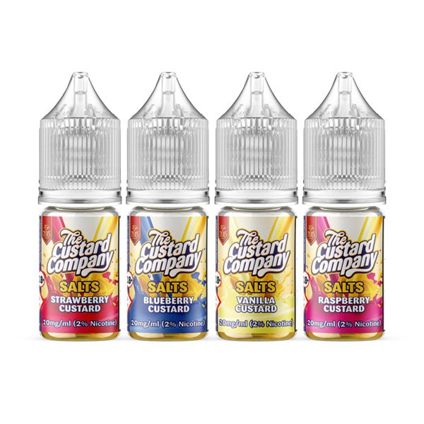 20mg The Custard Company Flavoured Nic Salt 10ml (50VG/50PG)Vaping ProductsThe Custard CompanyVaperr Shop