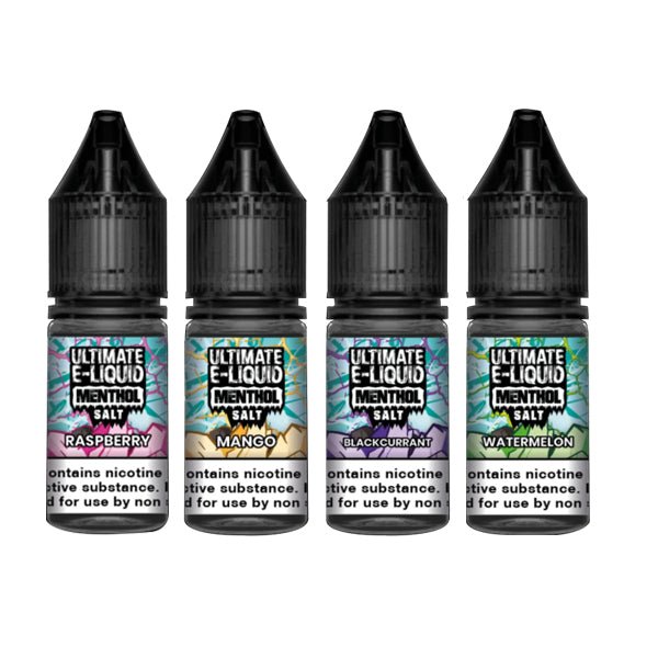 20mg Ultimate E - liquid Menthol Nic Salts 10ml (50VG/50PG)Vaping ProductsUltimate E - liquidVaperr Shop