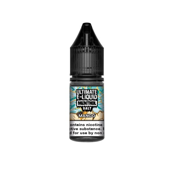 20mg Ultimate E - liquid Menthol Nic Salts 10ml (50VG/50PG)Vaping ProductsUltimate E - liquidVaperr Shop